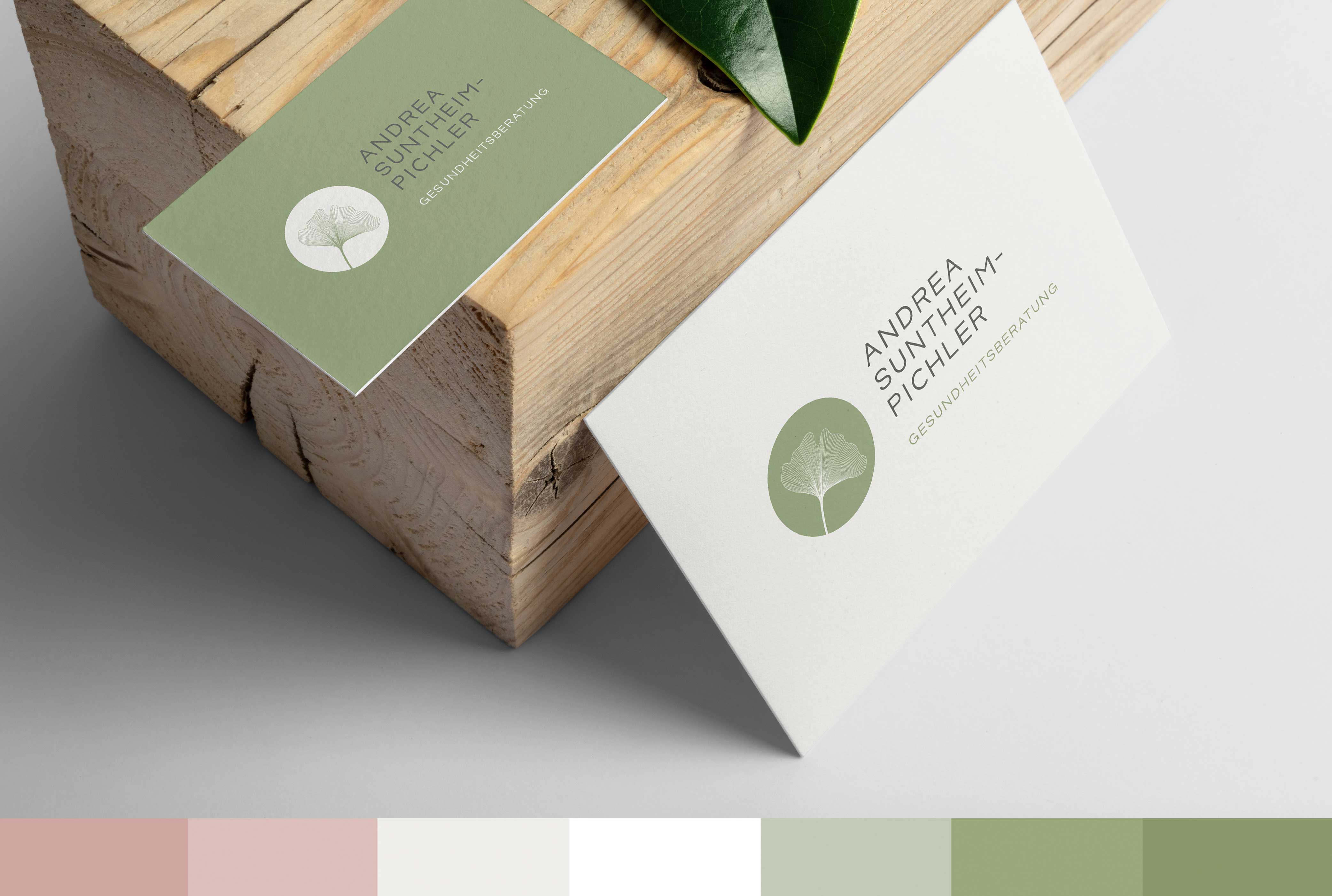 Logodesign und Farbpalette